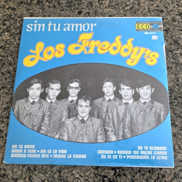Los Freddy's Sin Tu Amor OG Sealed Brand New LP Vinyl Rare Vintage Oldies Mexico